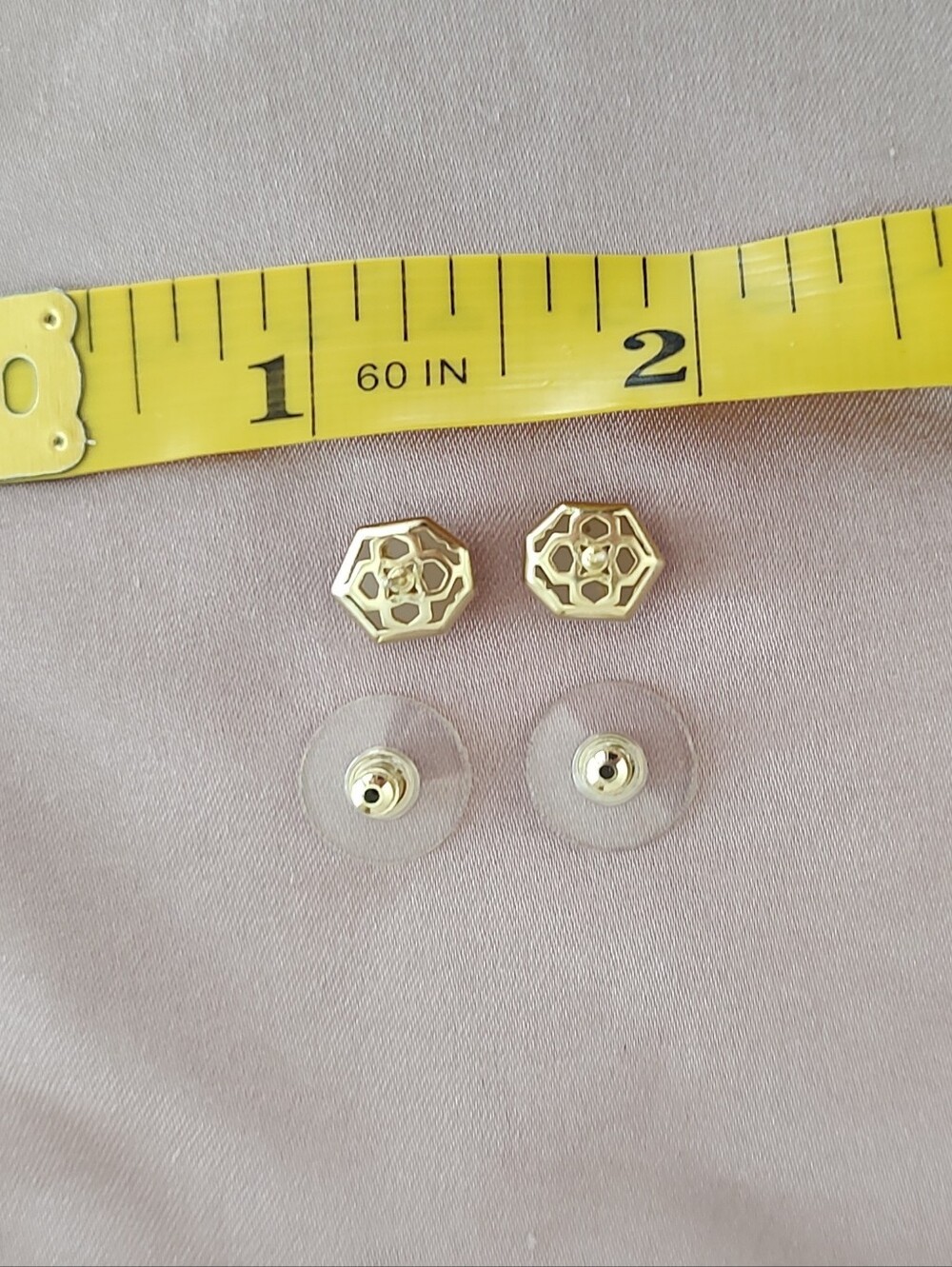 Kendra Scott Hexagon Earrings - Picture 4 of 4